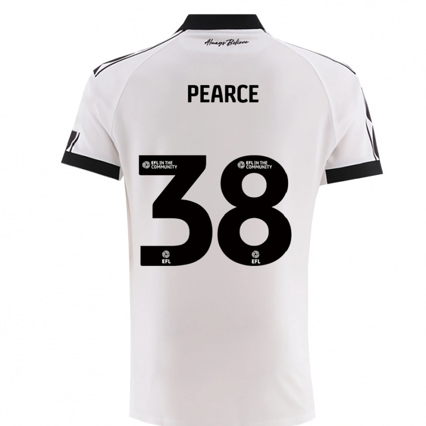 Danxen Heren Manon Pearce #38 Wit Zwart Uitshirt Uittenue 2025/26 T-Shirt België