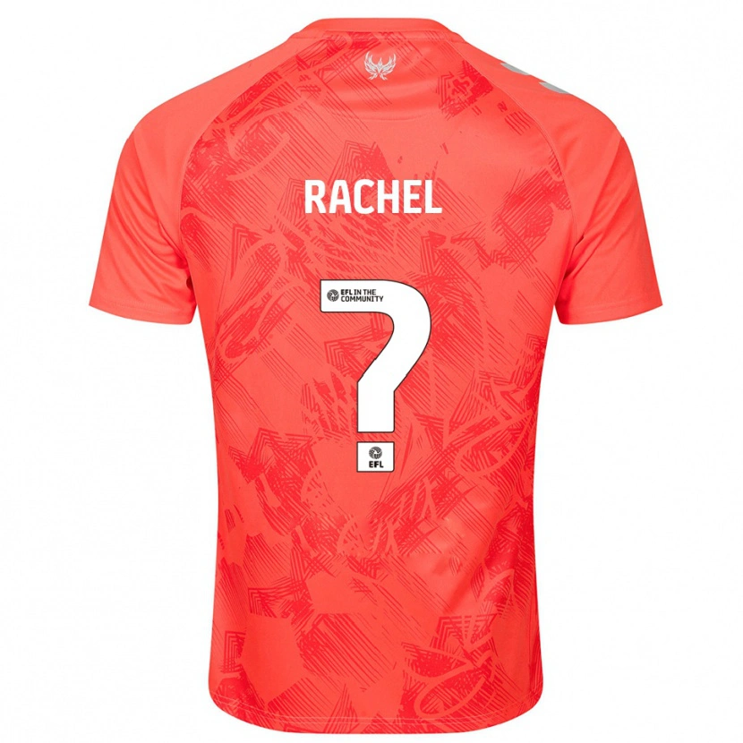 Danxen Heren Daniel Rachel #0 Oranje Wit Uitshirt Uittenue 2025/26 T-Shirt België