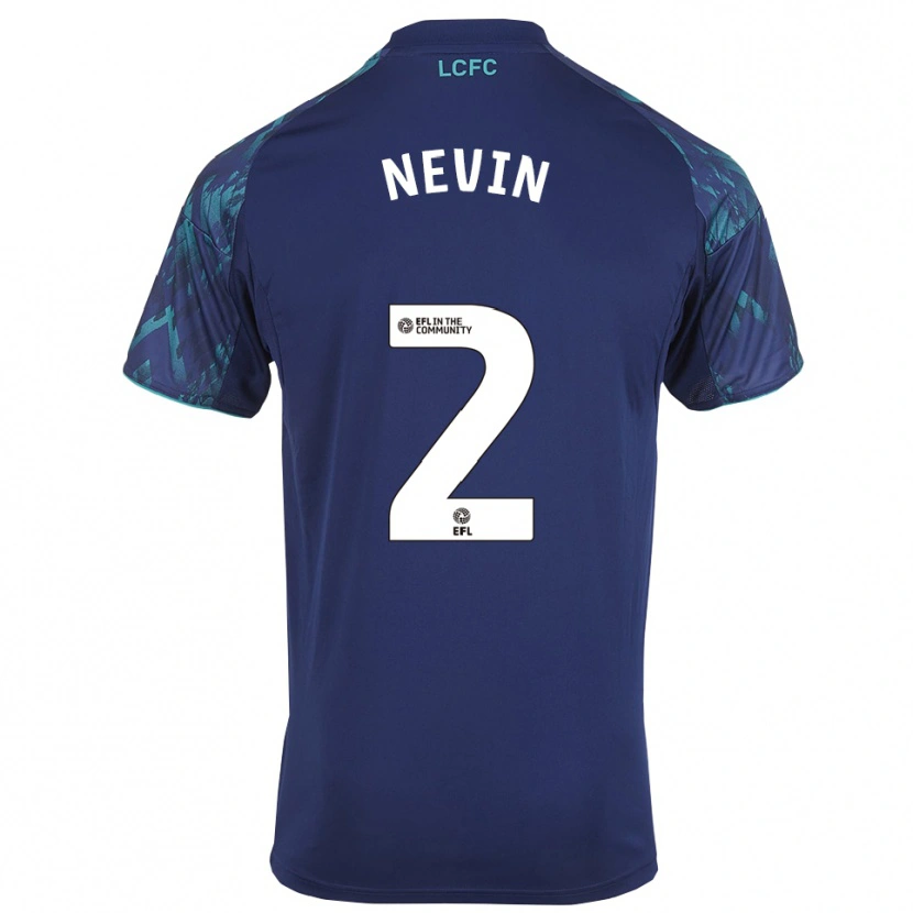 Danxen Heren Courtney Nevin #2 Marine Groen Wit Uitshirt Uittenue 2025/26 T-Shirt België