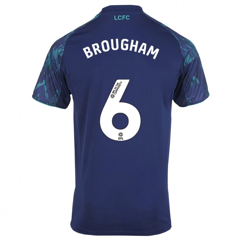 Danxen Heren Georgia Brougham #6 Marine Groen Wit Uitshirt Uittenue 2025/26 T-Shirt België