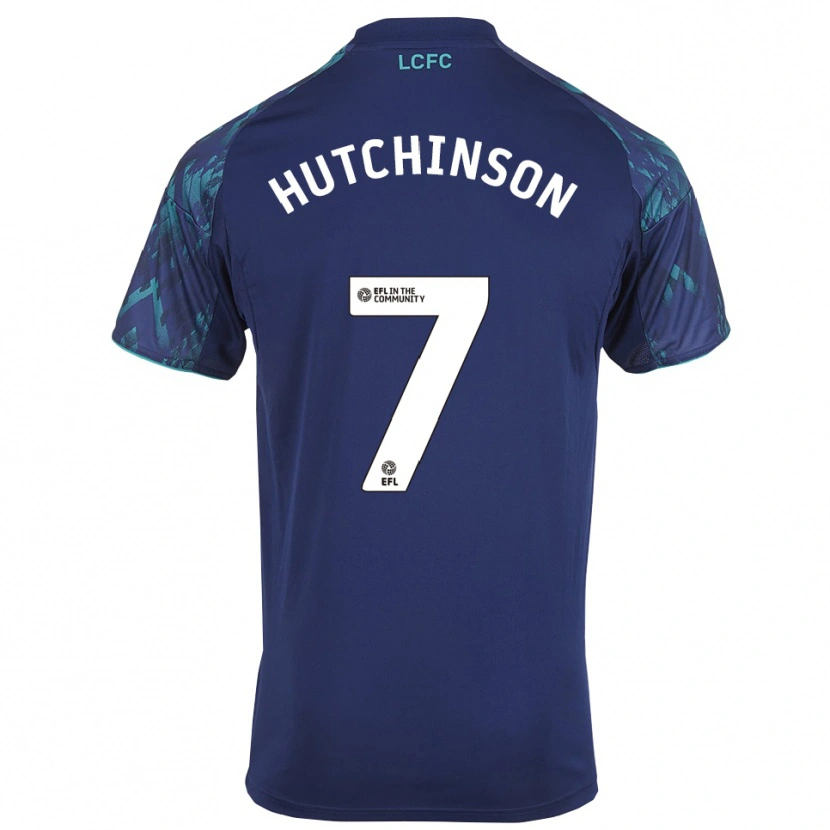 Danxen Heren Lorenz Hutchinson #7 Marine Groen Wit Uitshirt Uittenue 2025/26 T-Shirt België