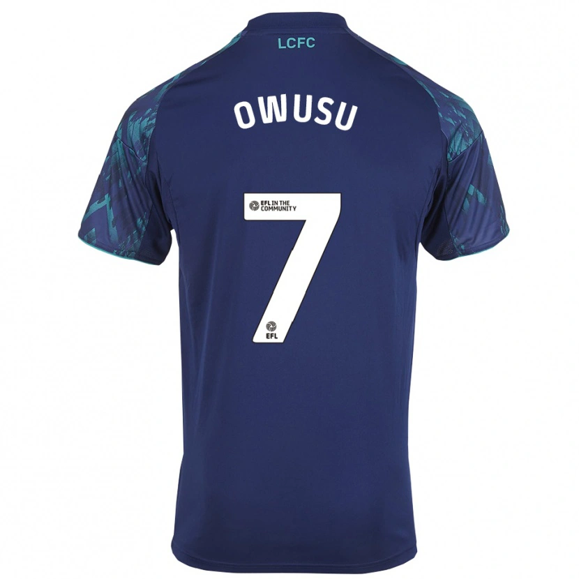 Danxen Heren Bismark Owusu #7 Marine Groen Wit Uitshirt Uittenue 2025/26 T-Shirt België