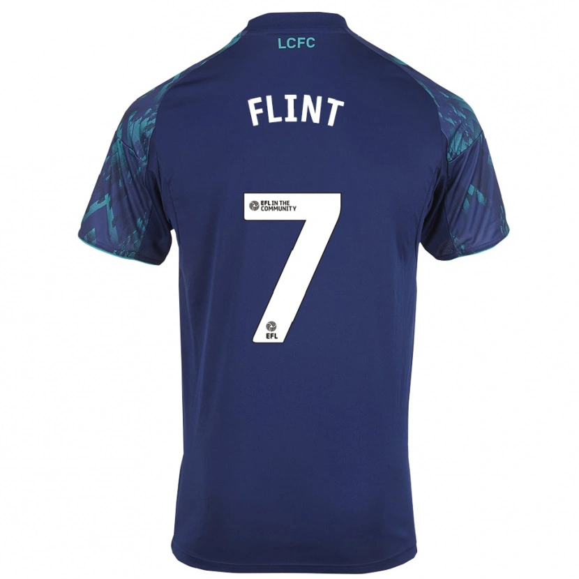 Danxen Heren Natasha Flint #7 Marine Groen Wit Uitshirt Uittenue 2025/26 T-Shirt België