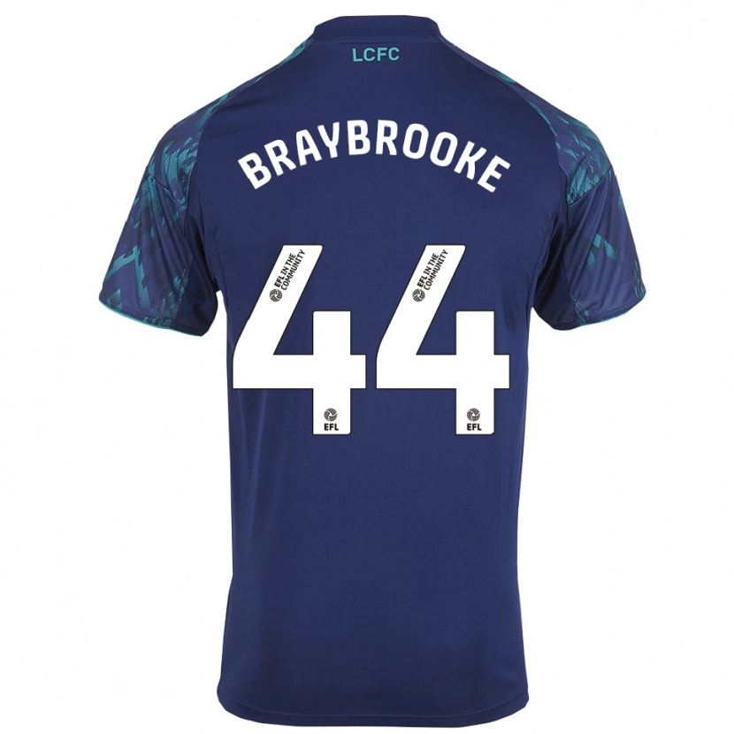 Danxen Heren Sammy Braybrooke #44 Marine Groen Wit Uitshirt Uittenue 2025/26 T-Shirt België