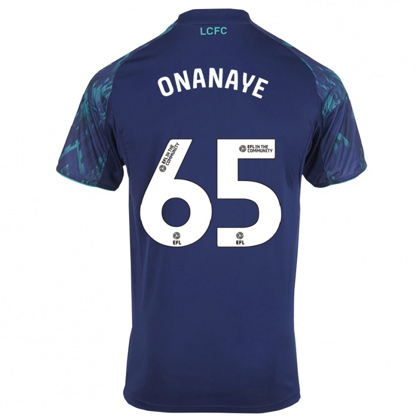 Danxen Heren Toby Onanaye #65 Marine Groen Wit Uitshirt Uittenue 2025/26 T-Shirt België