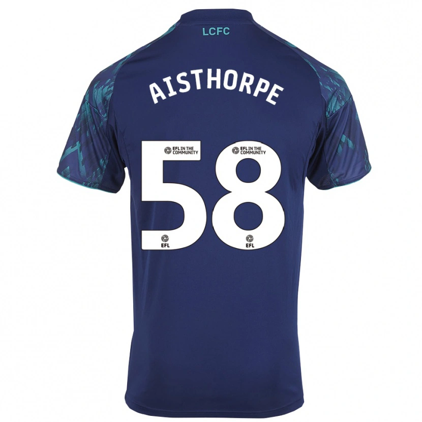 Danxen Heren Bailey Aisthorpe #58 Marine Groen Wit Uitshirt Uittenue 2025/26 T-Shirt België