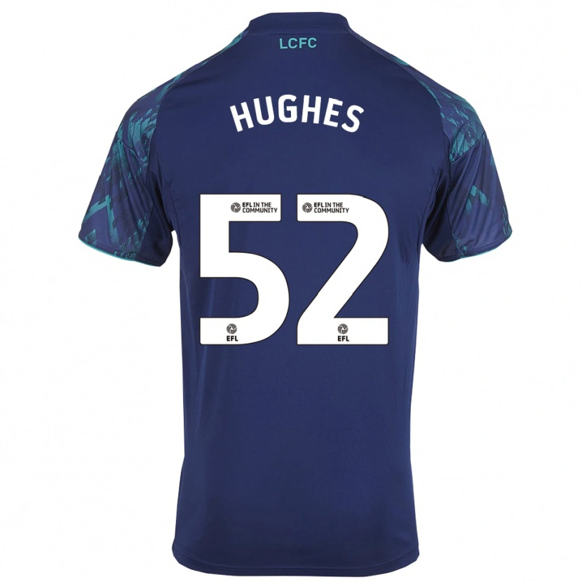 Danxen Heren Iestyn Hughes #52 Marine Groen Wit Uitshirt Uittenue 2025/26 T-Shirt België
