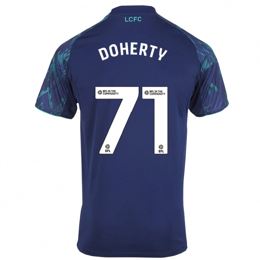 Danxen Heren Arlo Doherty #71 Marine Groen Wit Uitshirt Uittenue 2025/26 T-Shirt België