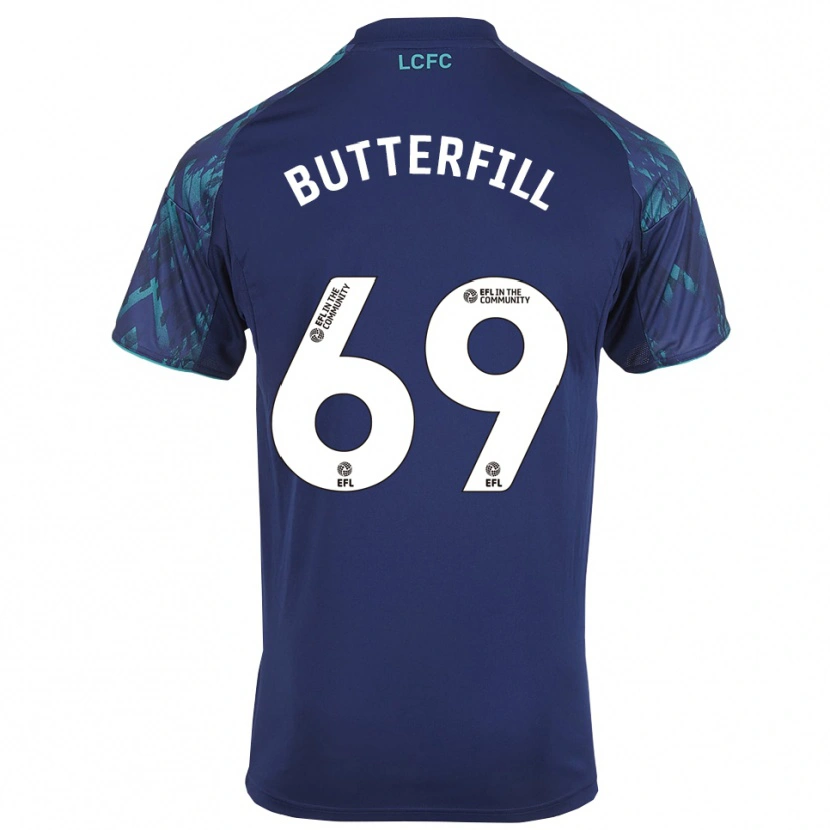Danxen Heren Jack Butterfill #69 Marine Groen Wit Uitshirt Uittenue 2025/26 T-Shirt België