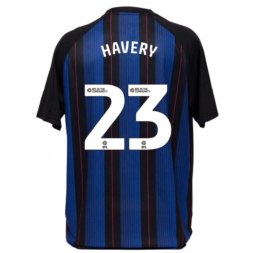 Danxen Heren Nicole Havery #23 Blauw Zwart Uitshirt Uittenue 2025/26 T-Shirt België