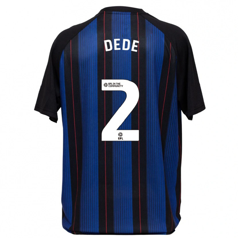Danxen Heren Josh Dede #2 Blauw Zwart Uitshirt Uittenue 2025/26 T-Shirt België