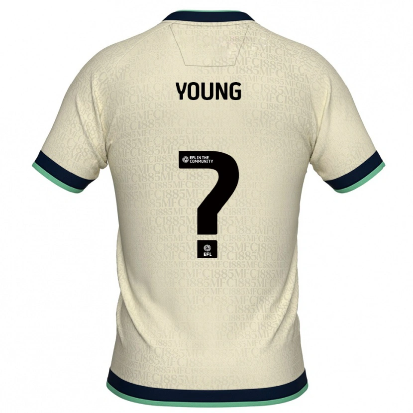 Danxen Heren Clementine Young #0 Champagne Marine Uitshirt Uittenue 2025/26 T-Shirt België