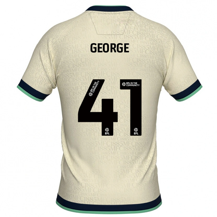 Danxen Heren George Evans #41 Champagne Marine Uitshirt Uittenue 2025/26 T-Shirt België