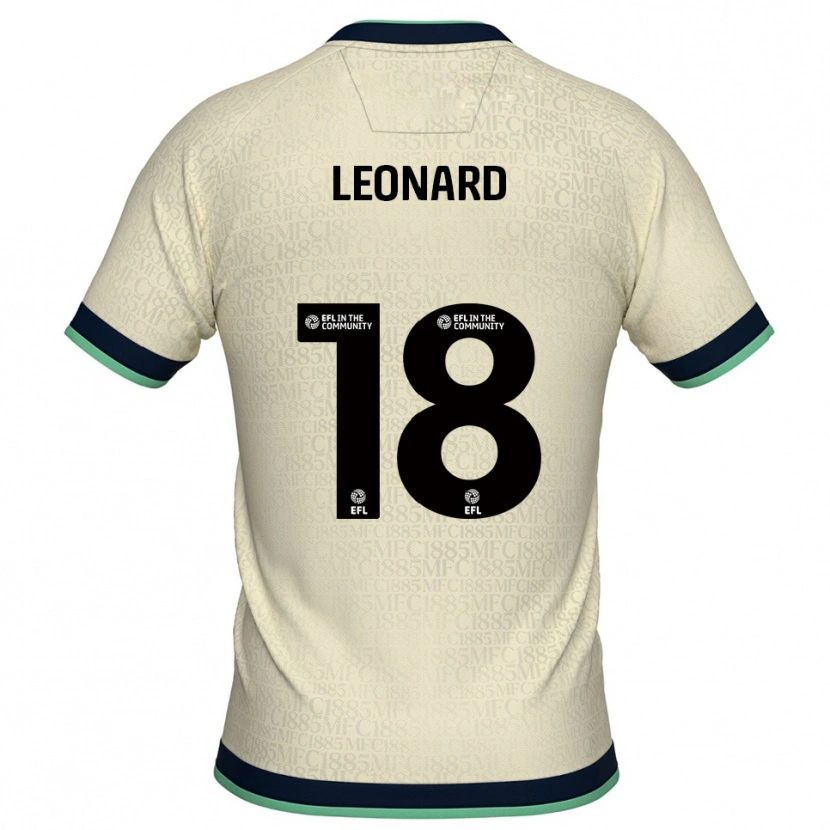 Danxen Heren Ryan Leonard #18 Champagne Marine Uitshirt Uittenue 2025/26 T-Shirt België