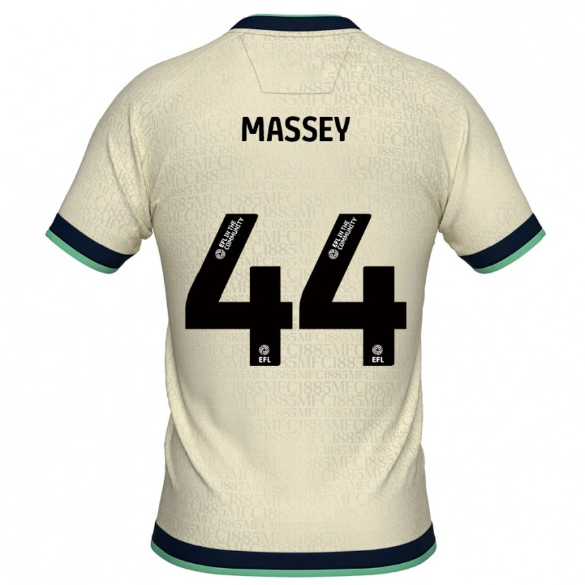 Danxen Heren Alfie Massey #44 Champagne Marine Uitshirt Uittenue 2025/26 T-Shirt België
