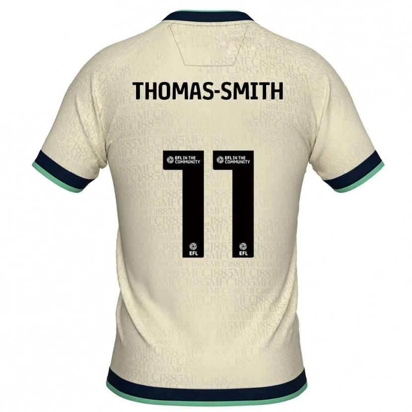 Danxen Heren Jaydon Thomas-Smith #11 Champagne Marine Uitshirt Uittenue 2025/26 T-Shirt België