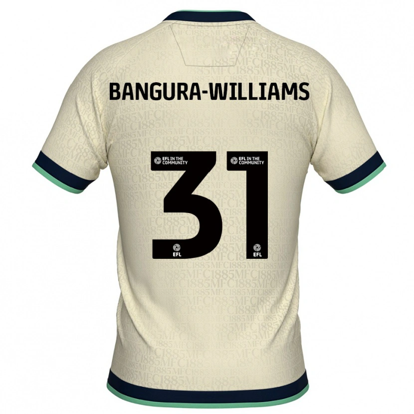 Danxen Heren Ra'ees Bangura-Williams #31 Champagne Marine Uitshirt Uittenue 2025/26 T-Shirt België