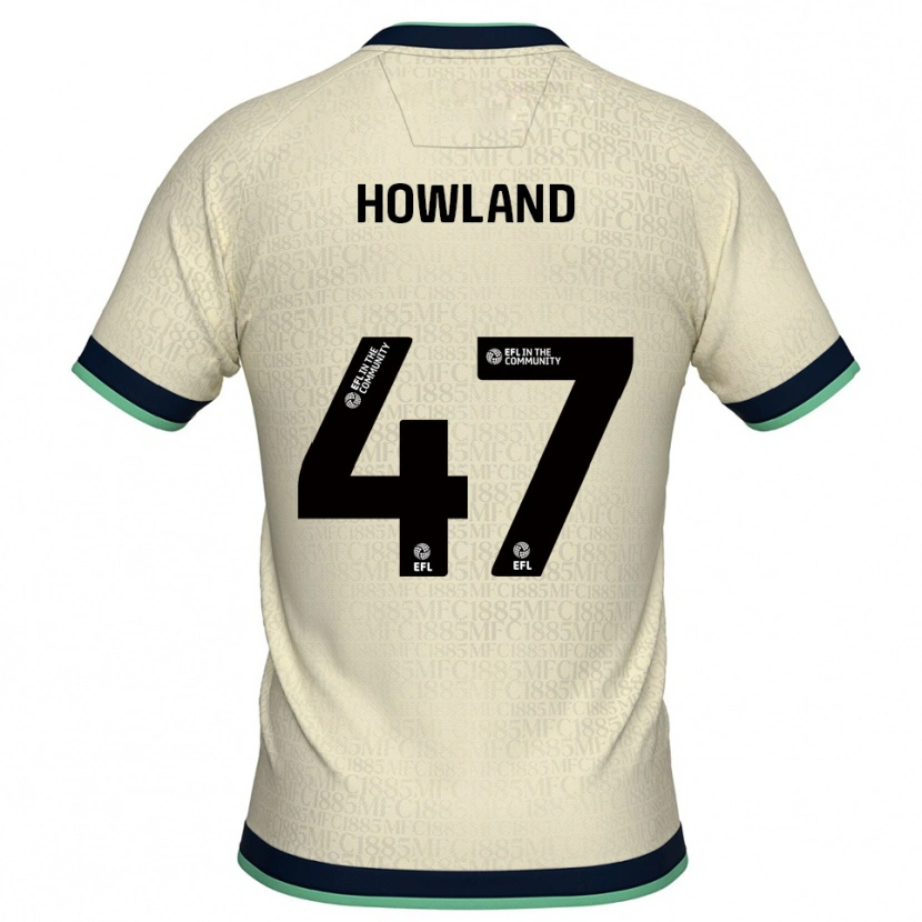 Danxen Heren Jack Howland #47 Champagne Marine Uitshirt Uittenue 2025/26 T-Shirt België