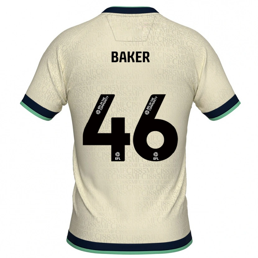 Danxen Heren Frankie Baker #46 Champagne Marine Uitshirt Uittenue 2025/26 T-Shirt België