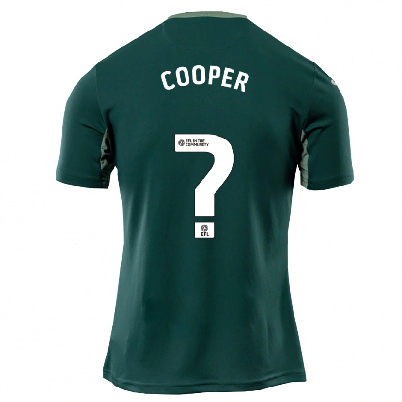 Danxen Heren Reuben Cooper #0 Groen Wit Paars Uitshirt Uittenue 2025/26 T-Shirt België