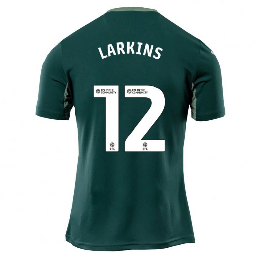 Danxen Heren Anna Larkins #12 Groen Wit Paars Uitshirt Uittenue 2025/26 T-Shirt België