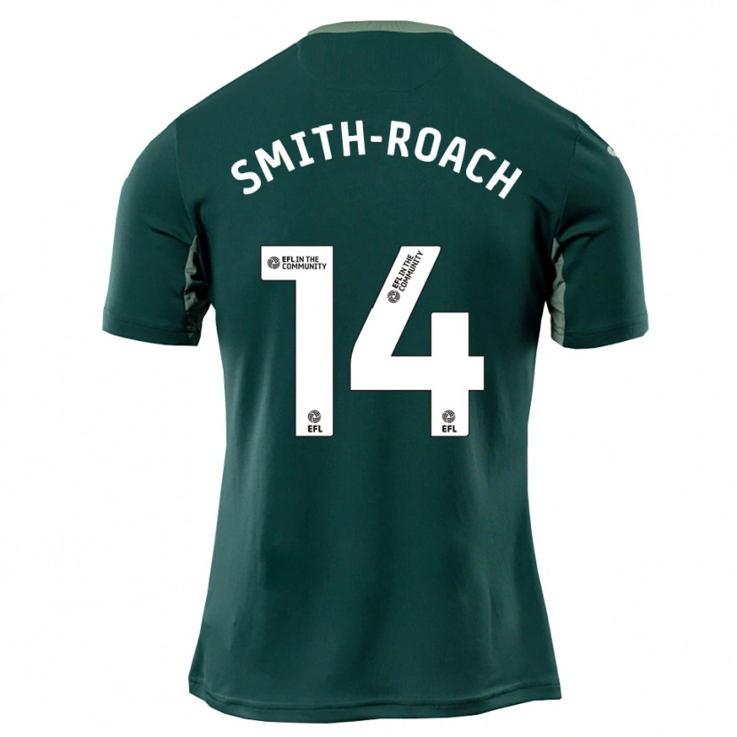 Danxen Heren Rio Smith-Roach #14 Groen Wit Paars Uitshirt Uittenue 2025/26 T-Shirt België