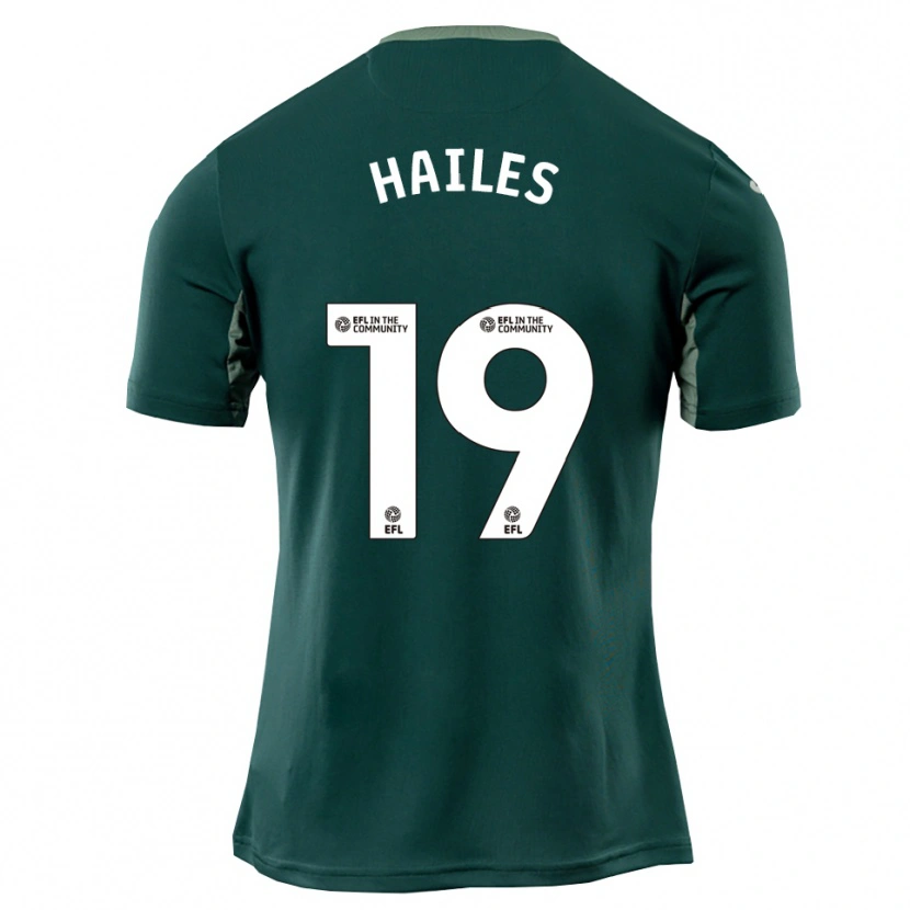 Danxen Heren Lauren Hailes #19 Groen Wit Paars Uitshirt Uittenue 2025/26 T-Shirt België