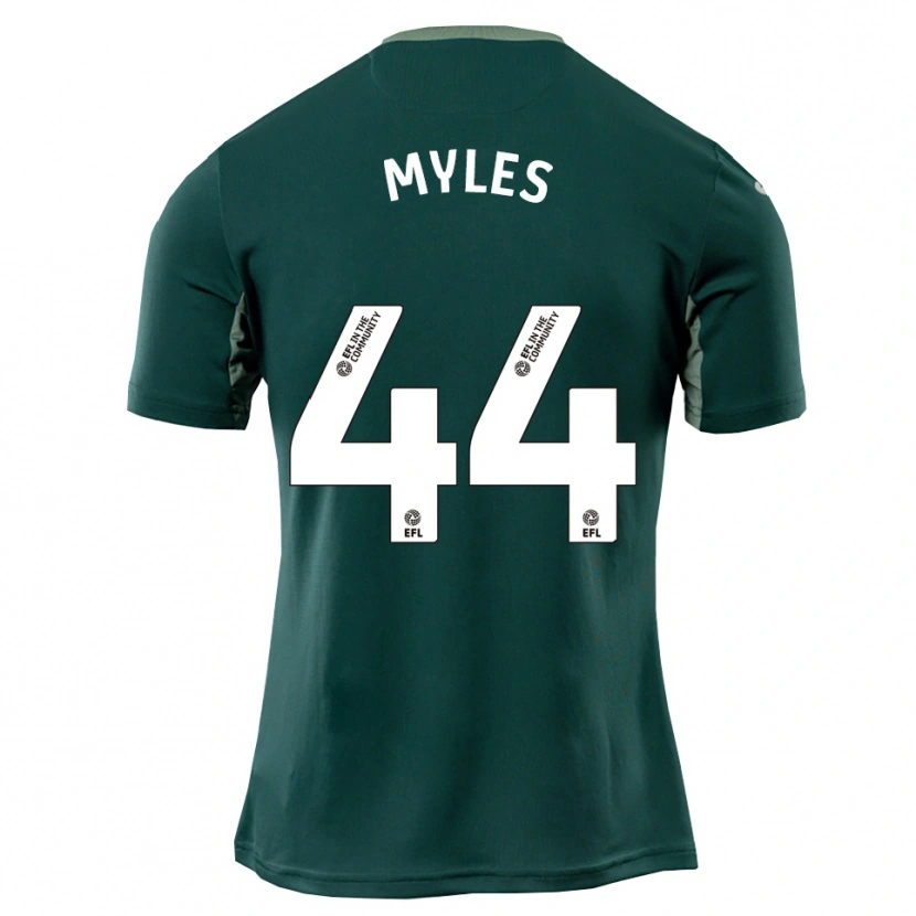 Danxen Heren Elliot Myles #44 Groen Wit Paars Uitshirt Uittenue 2025/26 T-Shirt België