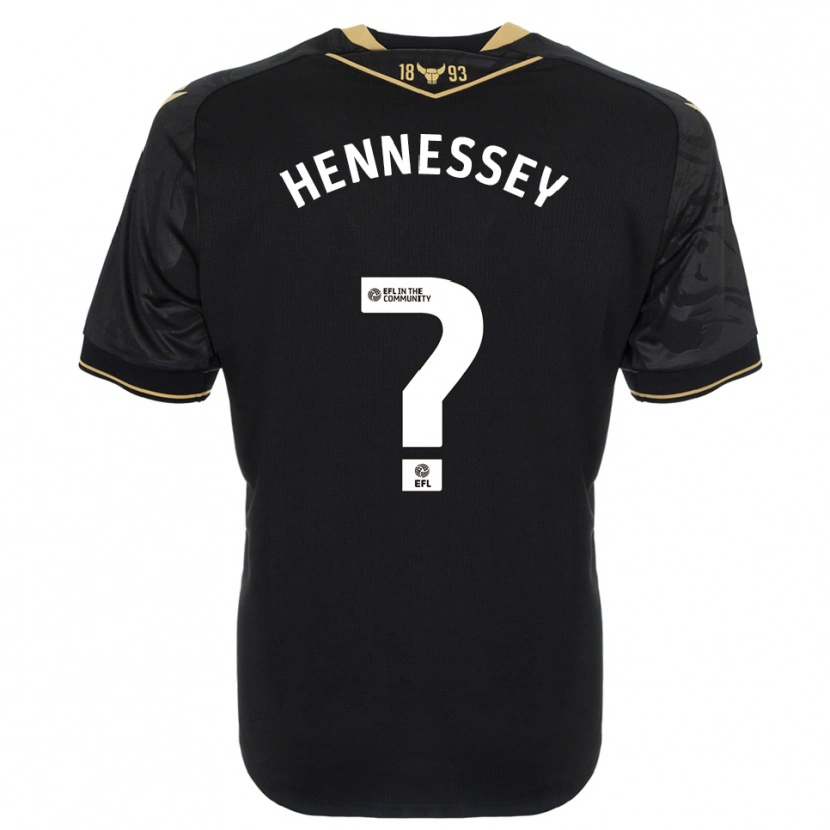 Danxen Heren Laura Hennessey #0 Zwart Goud Uitshirt Uittenue 2025/26 T-Shirt België