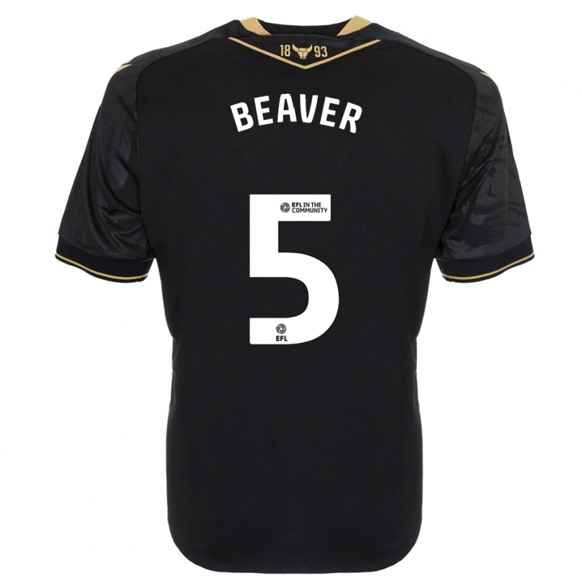 Danxen Heren Catherine Beaver #5 Zwart Goud Uitshirt Uittenue 2025/26 T-Shirt België