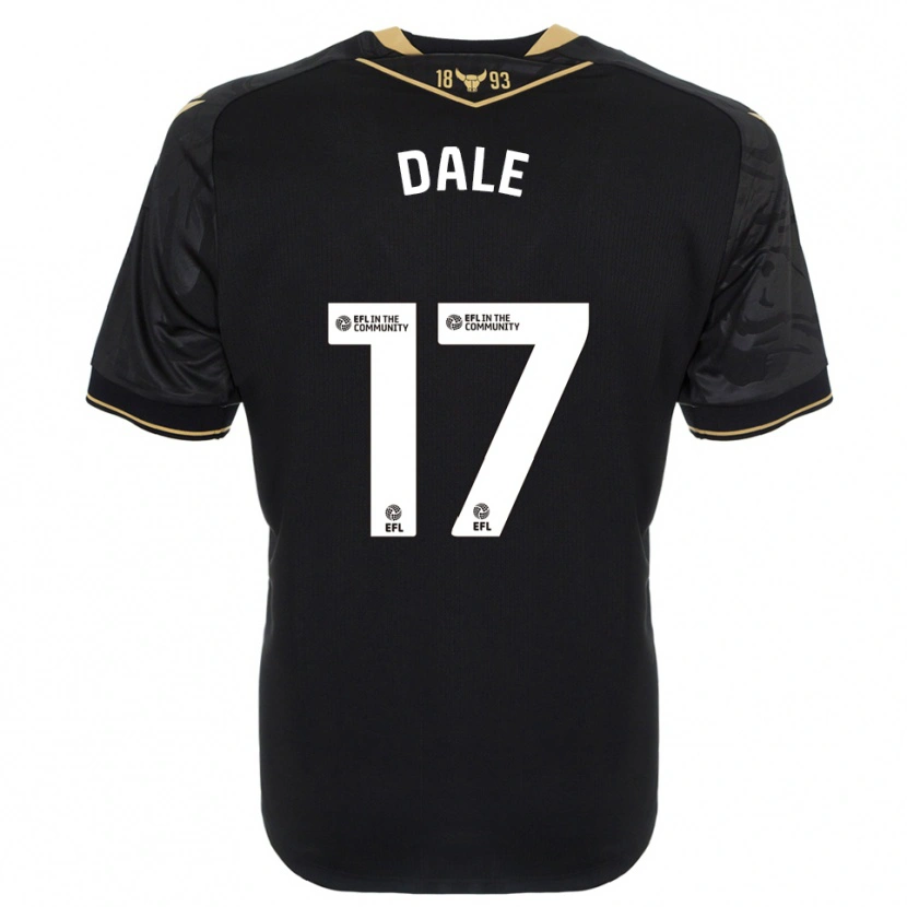Danxen Heren Owen Dale #17 Zwart Goud Uitshirt Uittenue 2025/26 T-Shirt België