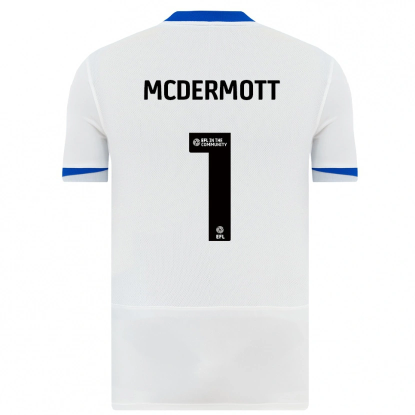 Danxen Heren Conal Mcdermott #1 Wit Zwart Uitshirt Uittenue 2025/26 T-Shirt België