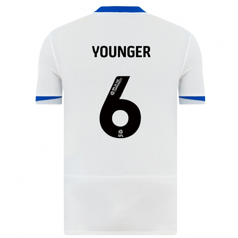 Danxen Heren Jazz Younger #6 Wit Zwart Uitshirt Uittenue 2025/26 T-Shirt België