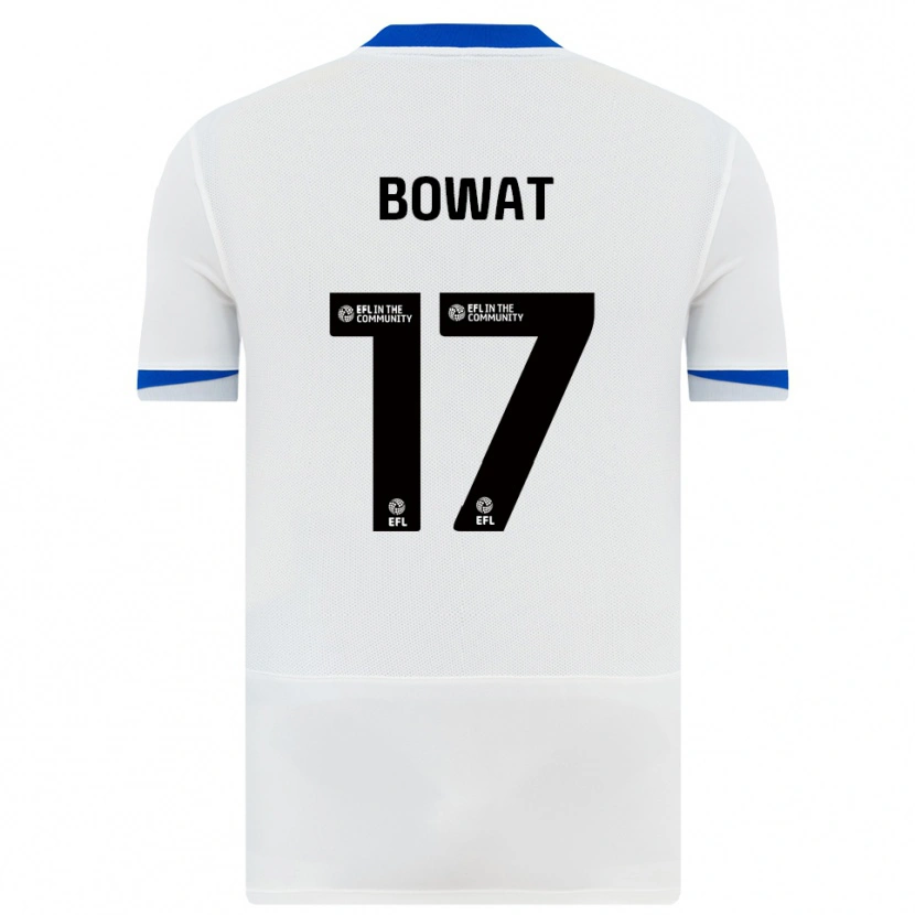 Danxen Heren Ibane Bowat #17 Wit Zwart Uitshirt Uittenue 2025/26 T-Shirt België