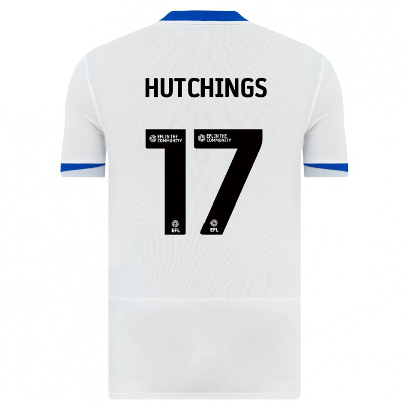 Danxen Heren Annie Hutchings #17 Wit Zwart Uitshirt Uittenue 2025/26 T-Shirt België