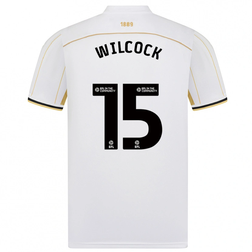 Danxen Heren Tamara Wilcock #15 Wit Goud Uitshirt Uittenue 2025/26 T-Shirt België