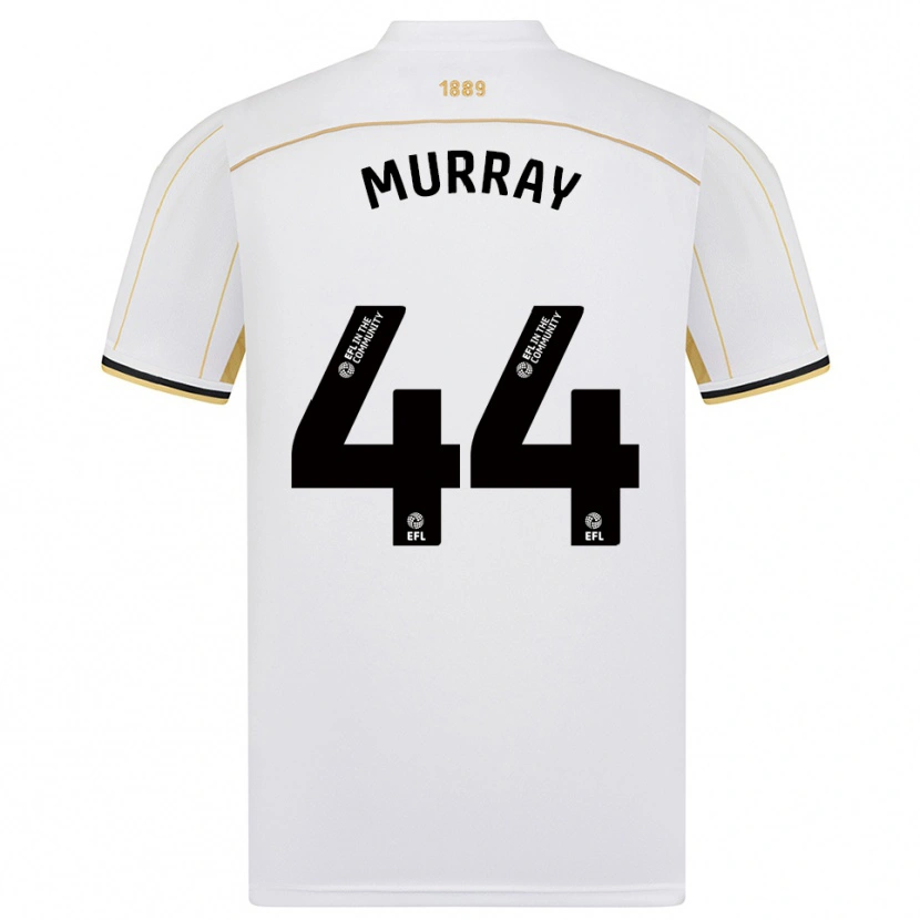 Danxen Heren Satara Murray #44 Wit Goud Uitshirt Uittenue 2025/26 T-Shirt België