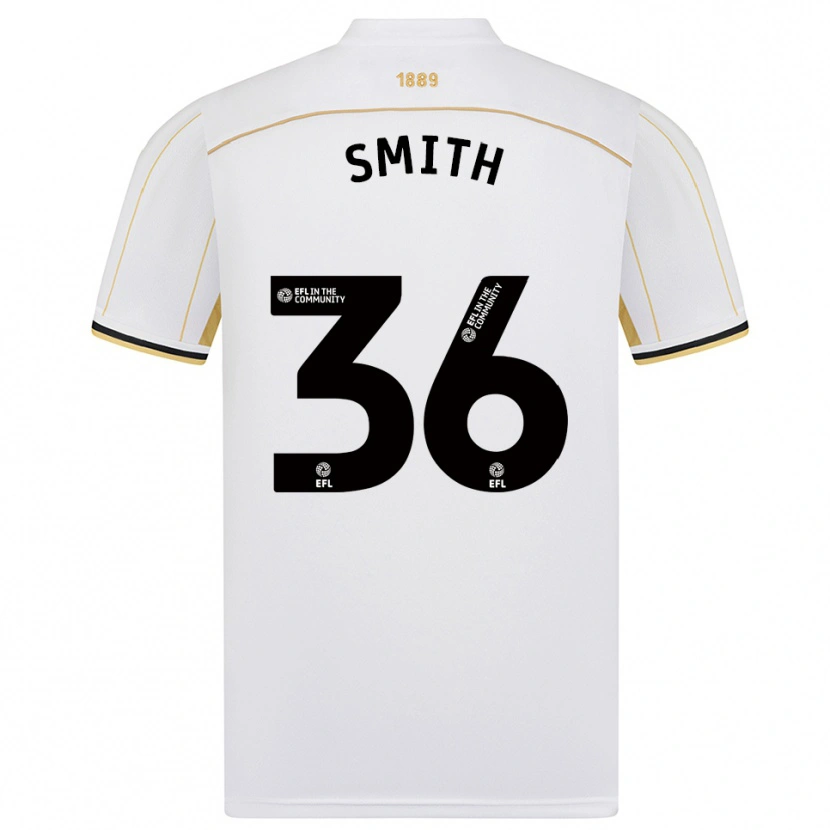 Danxen Heren Joshua Smith #36 Wit Goud Uitshirt Uittenue 2025/26 T-Shirt België