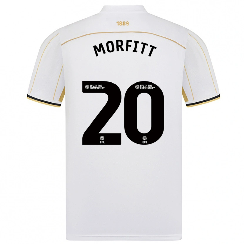 Danxen Heren Izzy Morfitt #20 Wit Goud Uitshirt Uittenue 2025/26 T-Shirt België