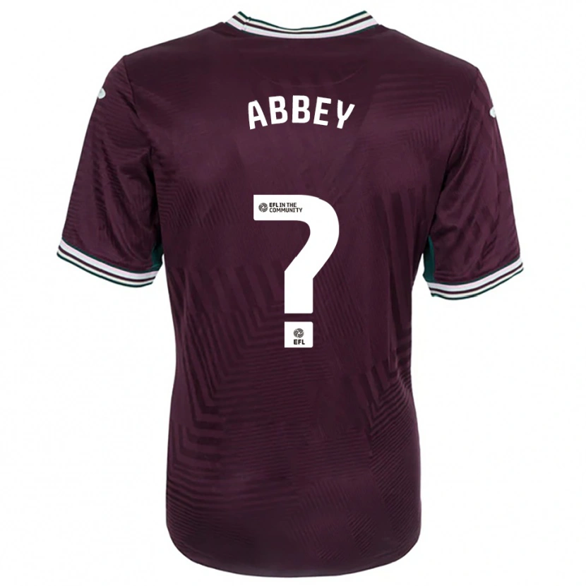 Danxen Heren Nelson Abbey #0 Roest Rood Wit Uitshirt Uittenue 2025/26 T-Shirt België
