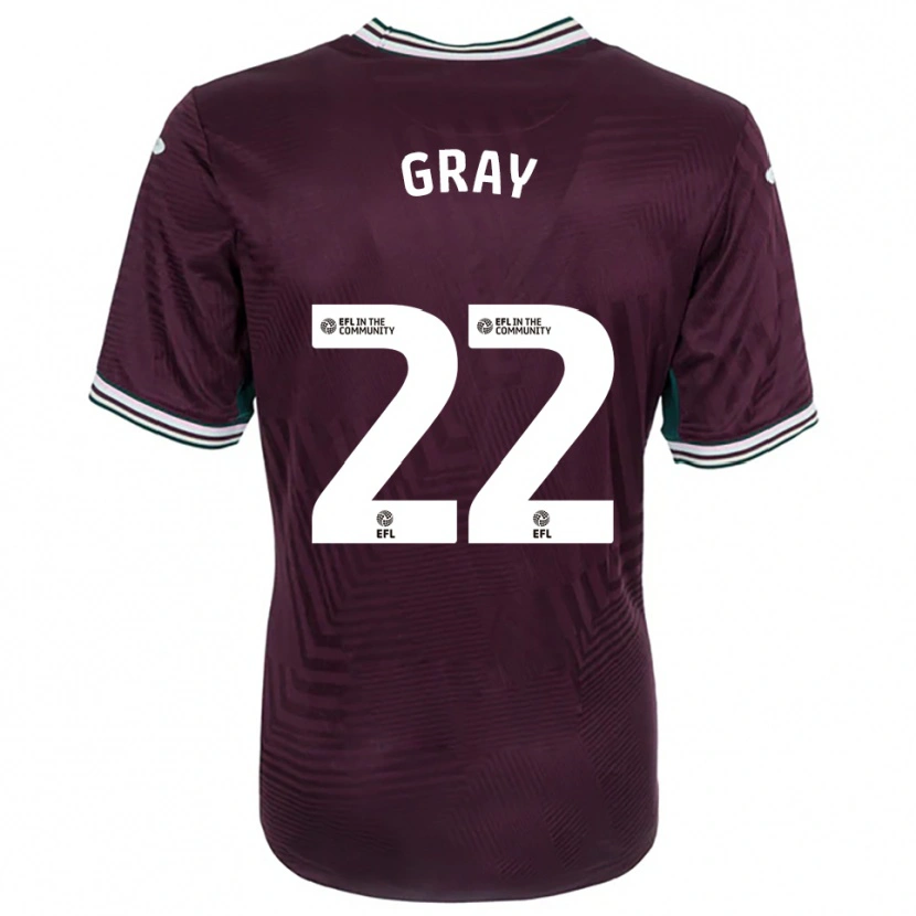 Danxen Heren Harvey Gray #22 Roest Rood Wit Uitshirt Uittenue 2025/26 T-Shirt België