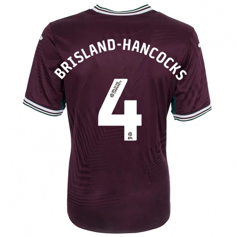 Danxen Heren Sophie Brisland-Hancocks #4 Roest Rood Wit Uitshirt Uittenue 2025/26 T-Shirt België
