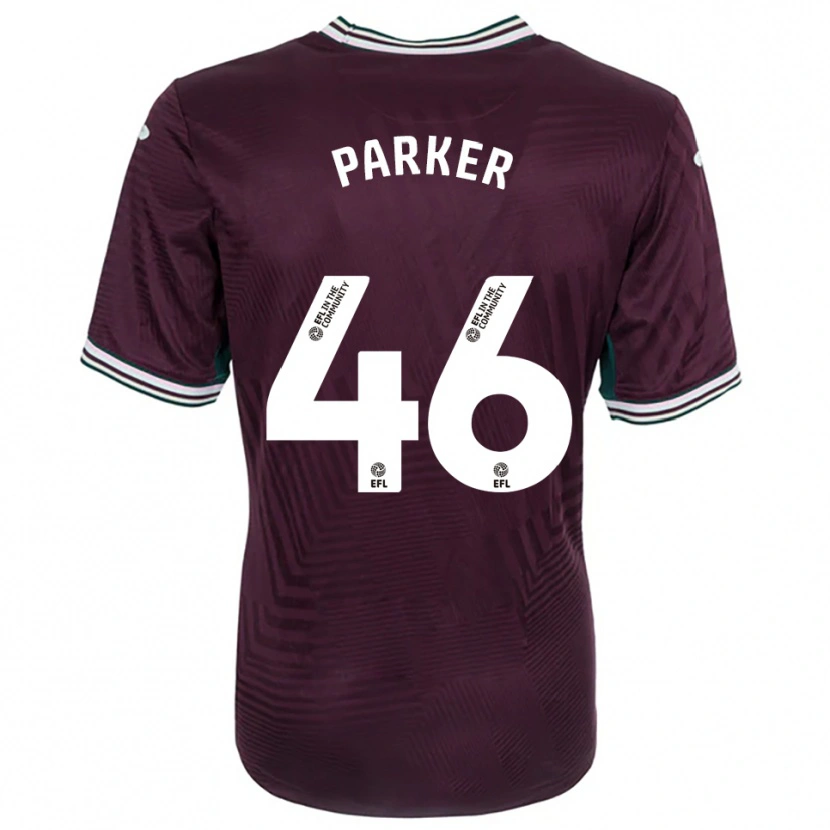 Danxen Heren Arthur Parker #46 Roest Rood Wit Uitshirt Uittenue 2025/26 T-Shirt België