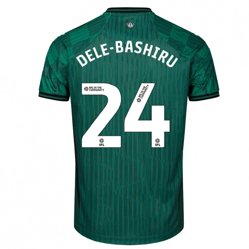 Danxen Heren Tom Dele-Bashiru #24 Groen Zwart Uitshirt Uittenue 2025/26 T-Shirt België