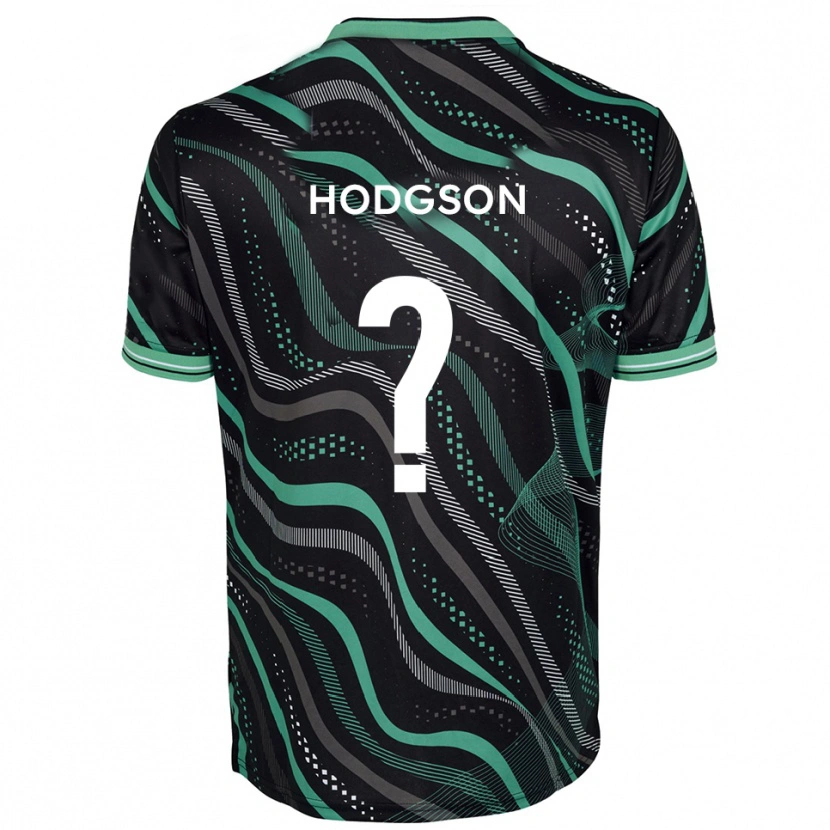 Danxen Heren Jamie Hodgson #0 Zwart Groen Uitshirt Uittenue 2025/26 T-Shirt België