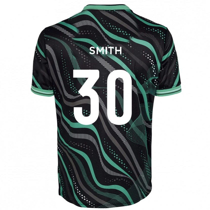 Danxen Heren Jude Smith #30 Zwart Groen Uitshirt Uittenue 2025/26 T-Shirt België
