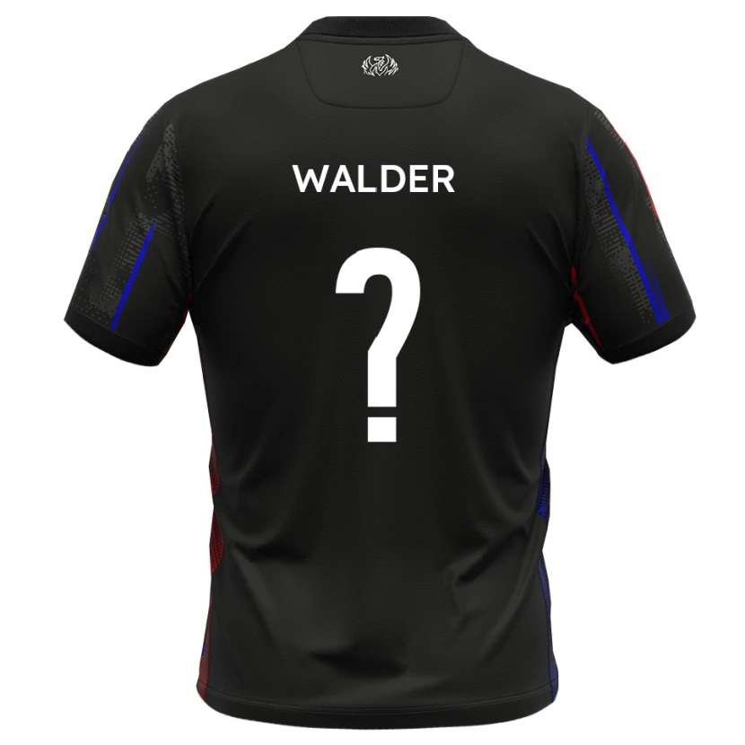 Danxen Heren Alex Walder #0 Zwart Rood Uitshirt Uittenue 2025/26 T-Shirt België