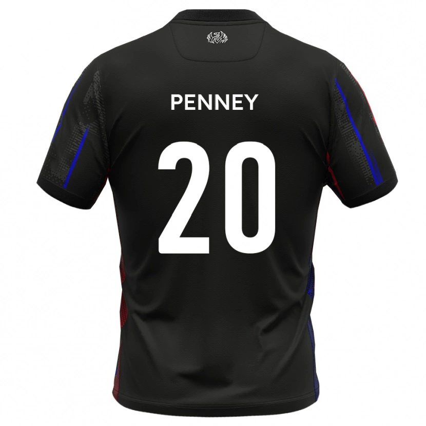 Danxen Heren Matt Penney #20 Zwart Rood Uitshirt Uittenue 2025/26 T-Shirt België