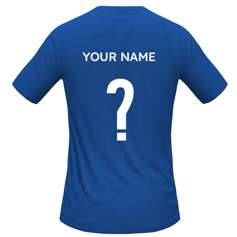 Danxen Heren Uw Naam #0 Hemelsblauw Uitshirt Uittenue 2025/26 T-Shirt België