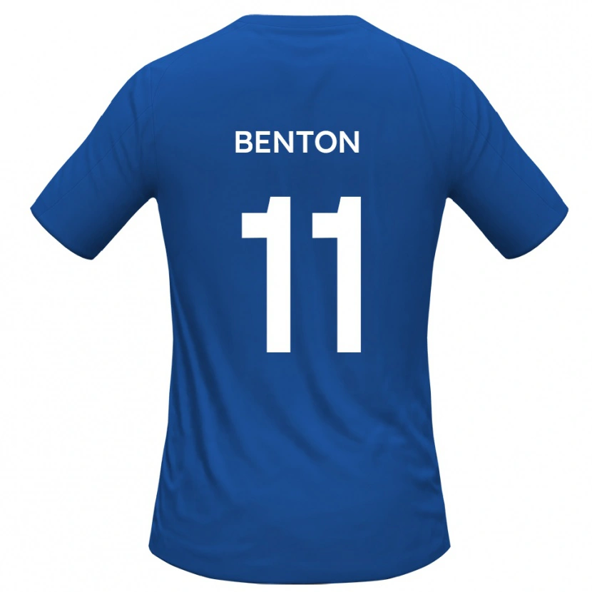 Danxen Heren Jon Benton #11 Hemelsblauw Uitshirt Uittenue 2025/26 T-Shirt België